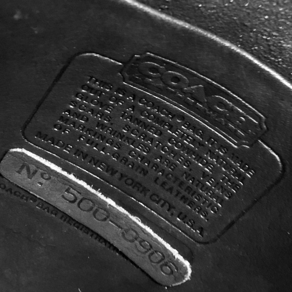 COACH Vintage Bonnie Cashin Slim Leather Bag Clutch, black - Picture 10 of 10